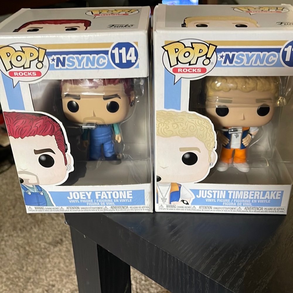 Funko Pop NSYNC Joey and Justin